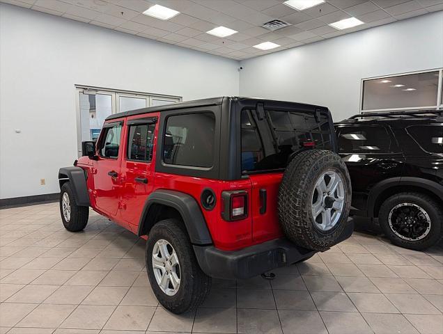 used 2021 Jeep Wrangler Unlimited car, priced at $33,755