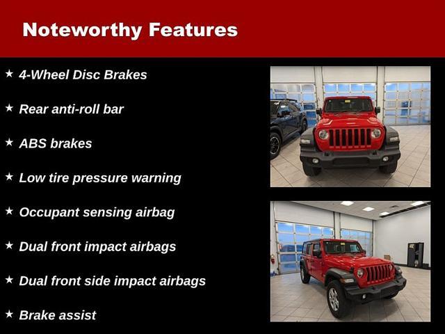 used 2021 Jeep Wrangler Unlimited car, priced at $33,755