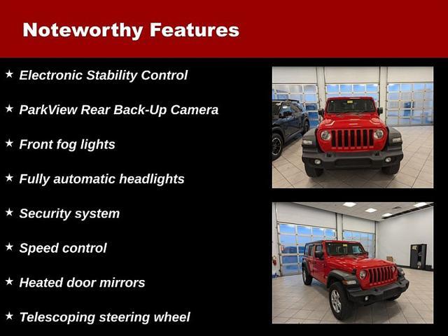 used 2021 Jeep Wrangler Unlimited car, priced at $33,755