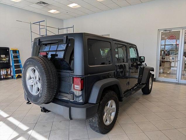 used 2018 Jeep Wrangler JK Unlimited car, priced at $19,988