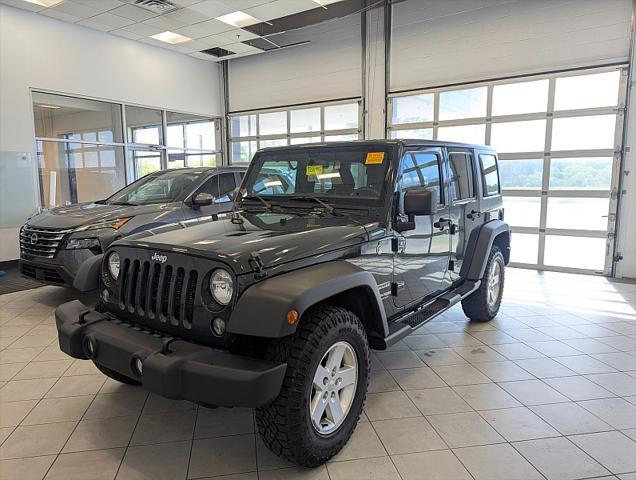 used 2018 Jeep Wrangler JK Unlimited car, priced at $19,988