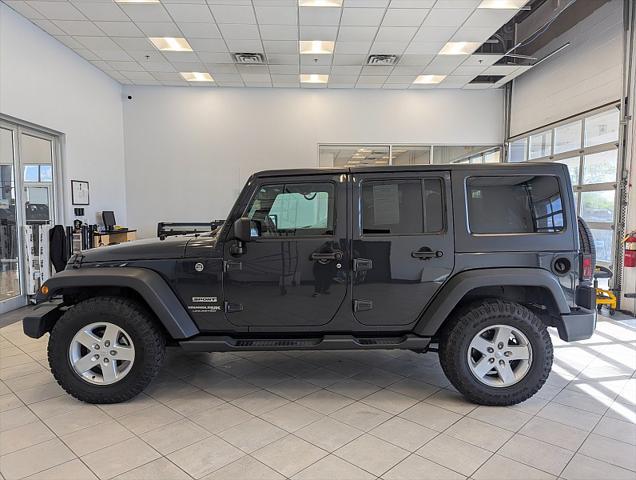 used 2018 Jeep Wrangler JK Unlimited car, priced at $19,988