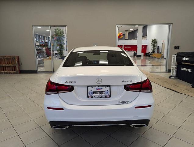 used 2022 Mercedes-Benz A-Class car, priced at $27,974