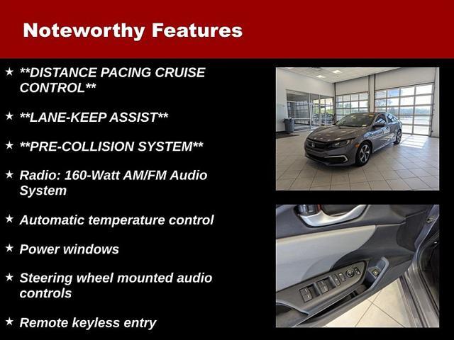 used 2020 Honda Civic car, priced at $18,643