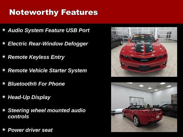 used 2011 Chevrolet Camaro car, priced at $21,820