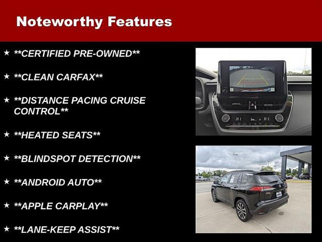 used 2024 Toyota Corolla Cross car, priced at $29,755