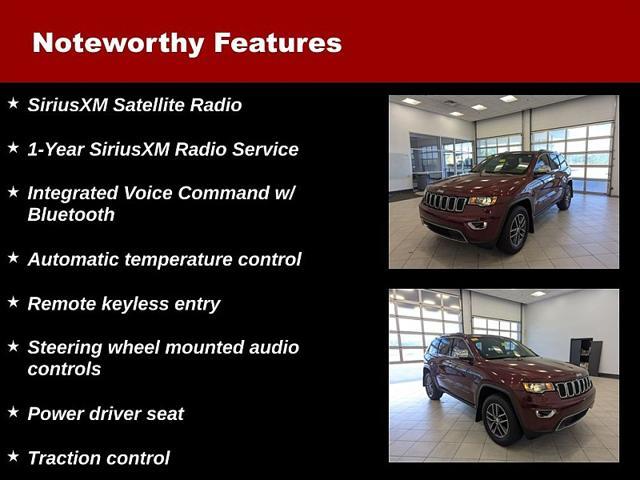 used 2017 Jeep Grand Cherokee car, priced at $16,455