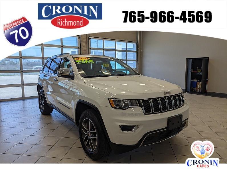 used 2018 Jeep Grand Cherokee car, priced at $23,379