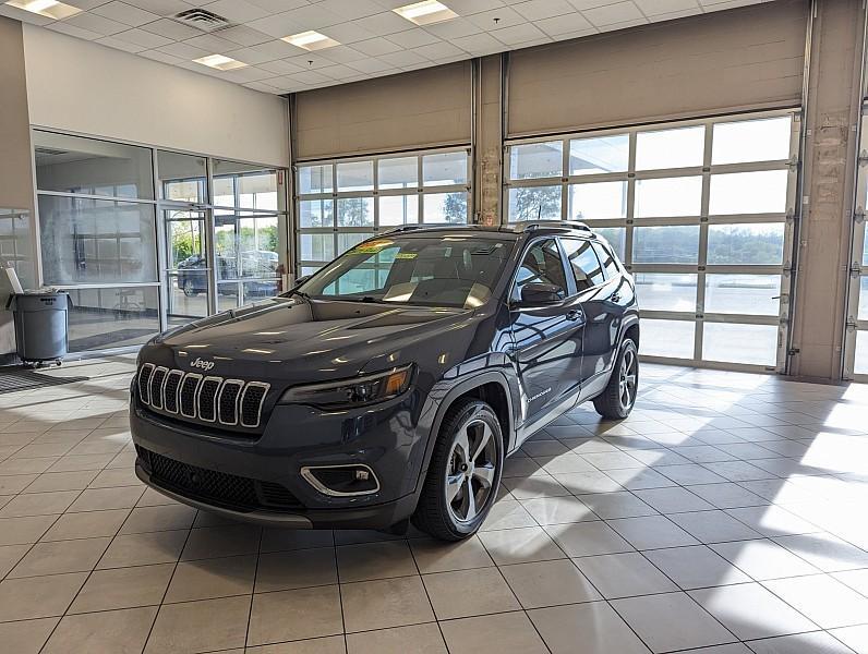 used 2021 Jeep Cherokee car, priced at $24,349