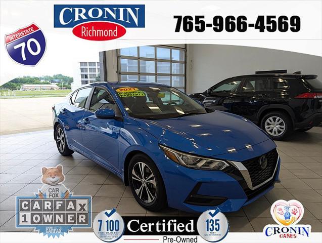 used 2021 Nissan Sentra car, priced at $16,559