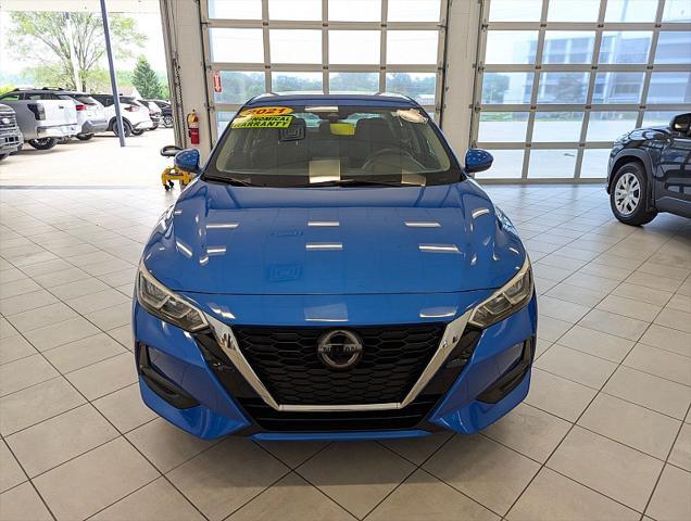 used 2021 Nissan Sentra car, priced at $16,727