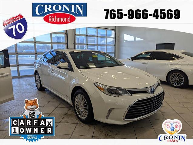 used 2018 Toyota Avalon Hybrid car, priced at $21,999