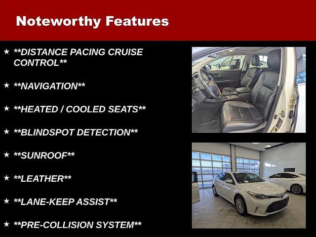 used 2018 Toyota Avalon Hybrid car, priced at $21,999