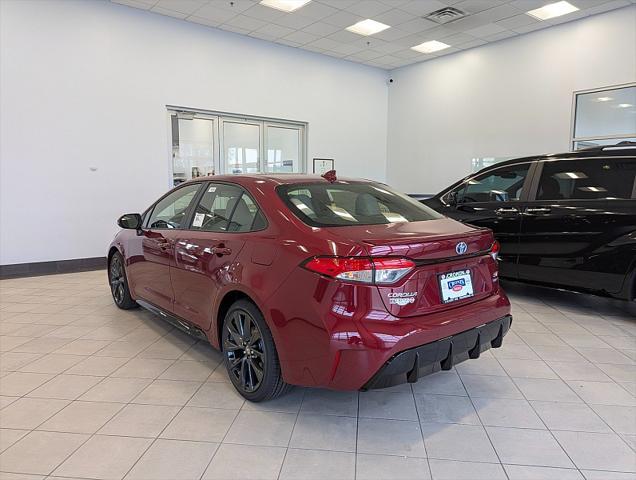 new 2025 Toyota Corolla Hybrid car, priced at $29,882