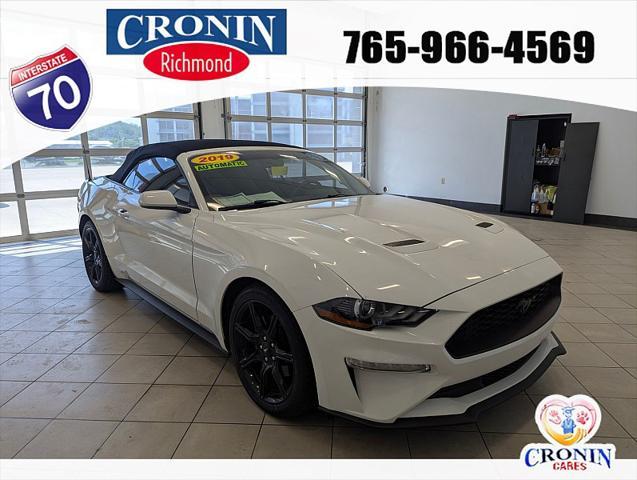used 2019 Ford Mustang car, priced at $17,788