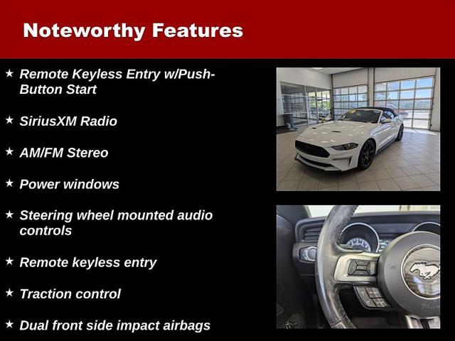 used 2019 Ford Mustang car, priced at $17,788
