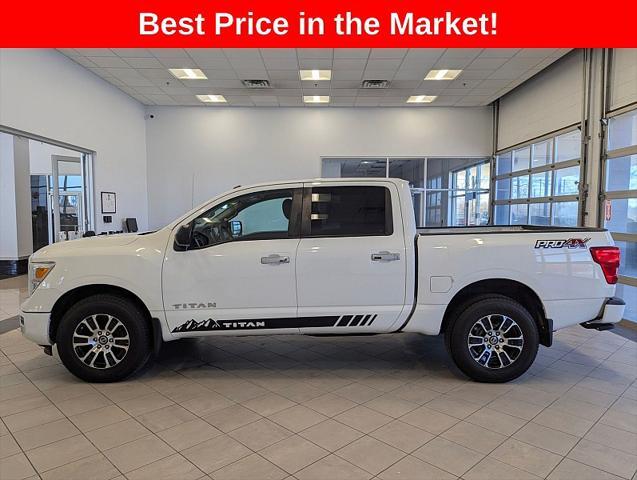 used 2021 Nissan Titan car, priced at $22,165