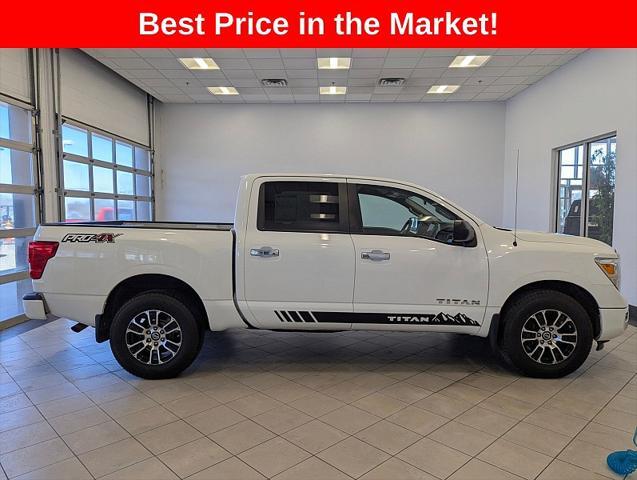 used 2021 Nissan Titan car, priced at $22,165