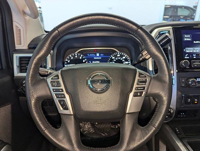 used 2021 Nissan Titan car, priced at $34,999