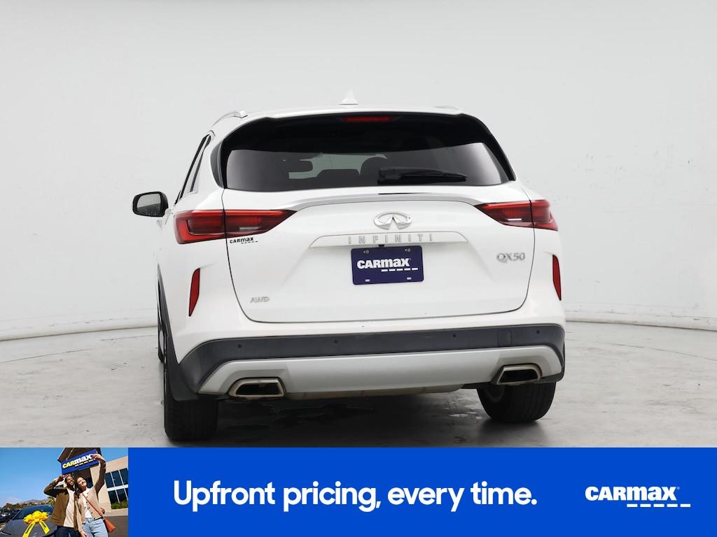 used 2020 INFINITI QX50 car, priced at $25,998