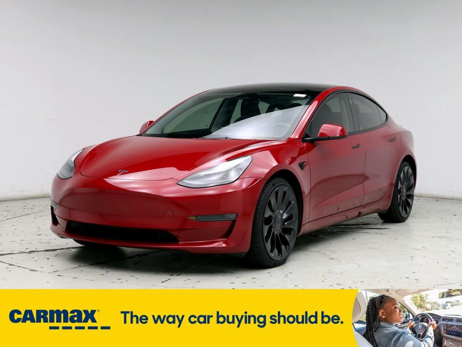 used 2023 Tesla Model 3 car, priced at $36,998