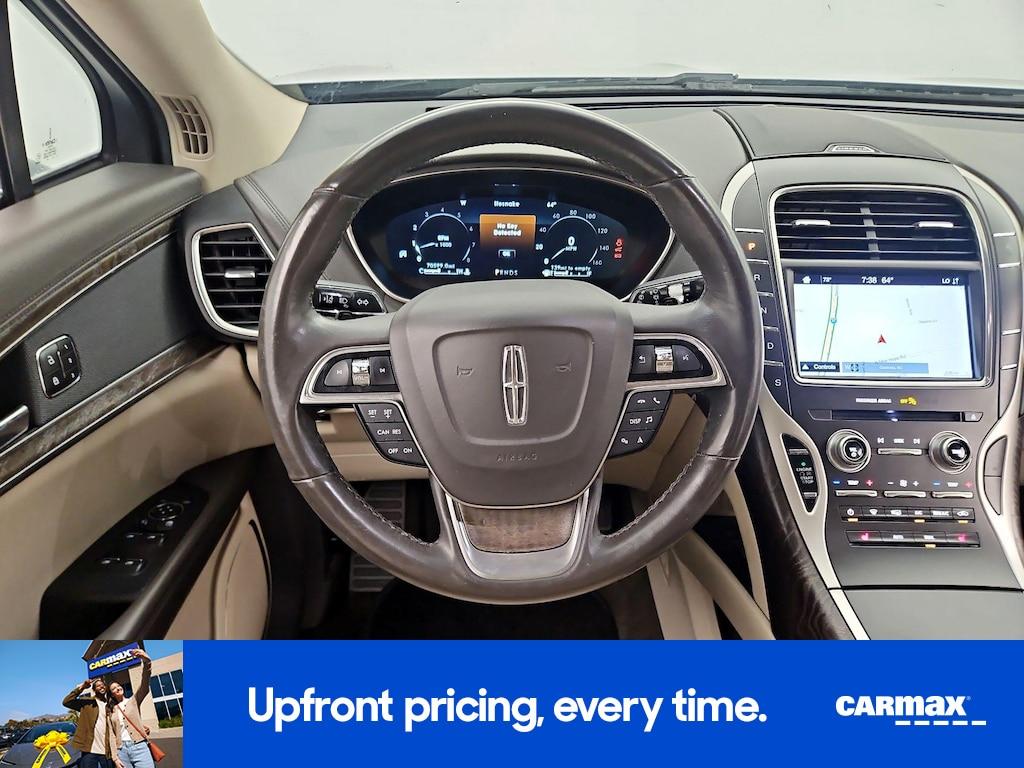 used 2019 Lincoln Nautilus car, priced at $21,998