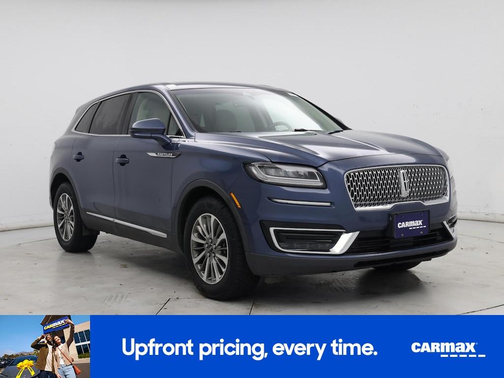 used 2019 Lincoln Nautilus car, priced at $21,998