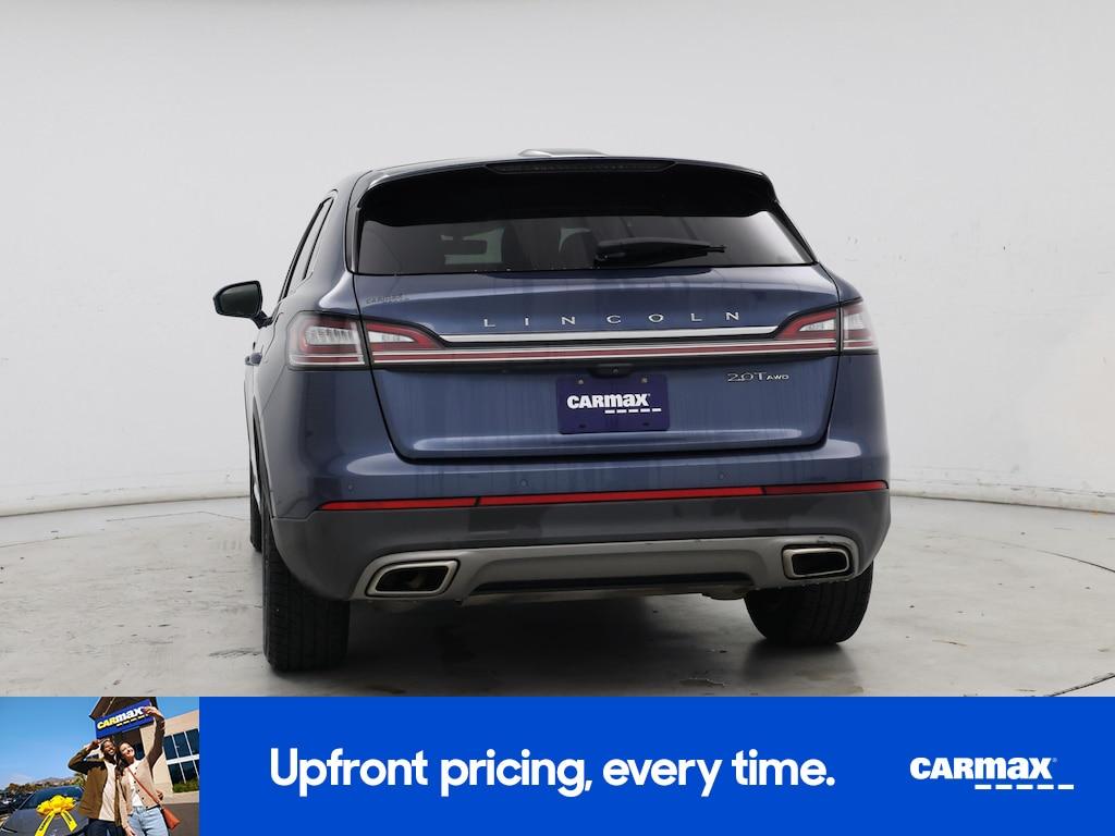 used 2019 Lincoln Nautilus car, priced at $21,998