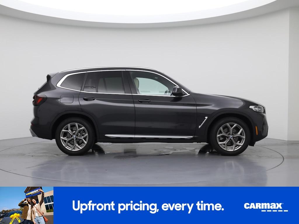 used 2022 BMW X3 car, priced at $33,998