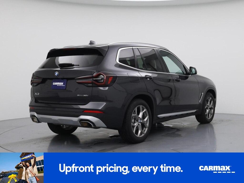 used 2022 BMW X3 car, priced at $33,998