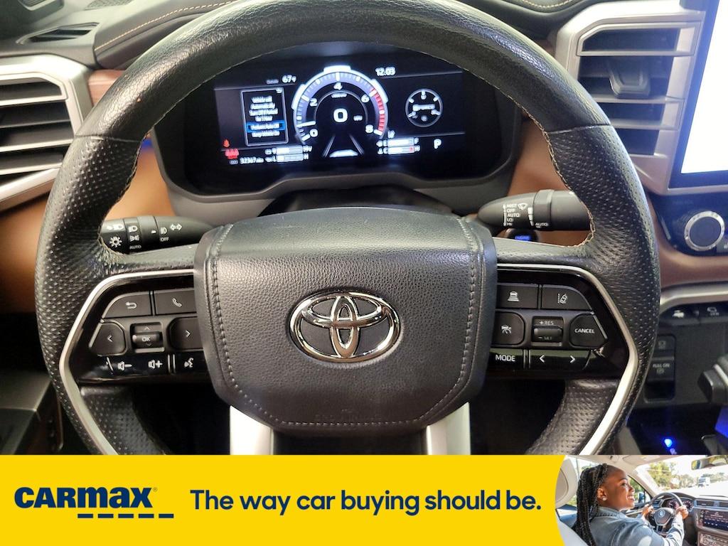 used 2022 Toyota Tundra car, priced at $54,998