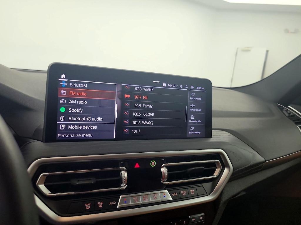 used 2022 BMW X3 car, priced at $37,998