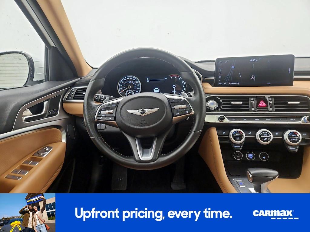 used 2022 Genesis G70 car, priced at $29,998