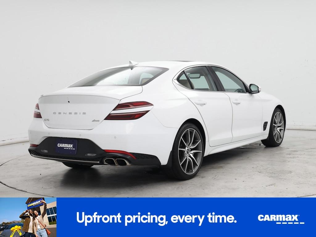 used 2022 Genesis G70 car, priced at $29,998