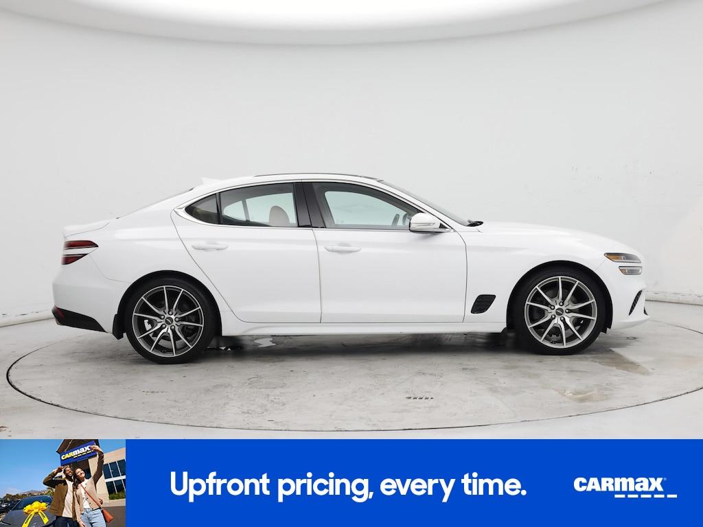 used 2022 Genesis G70 car, priced at $29,998