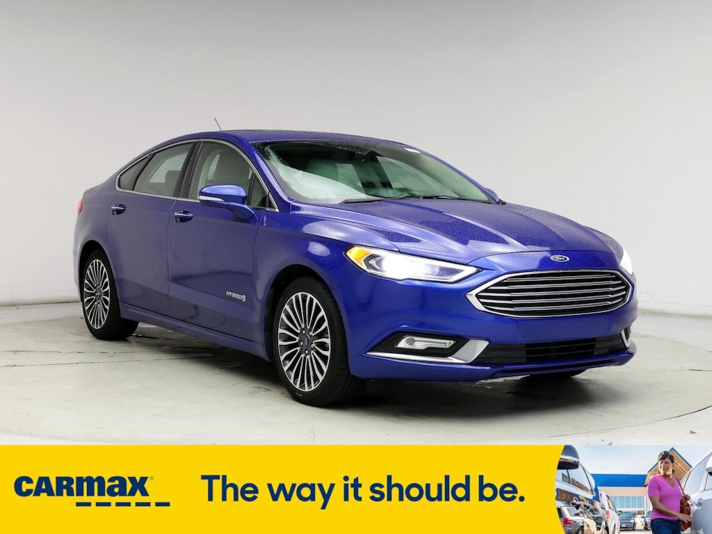 used 2017 Ford Fusion Hybrid car, priced at $17,998