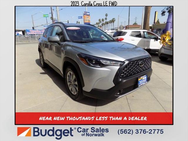 used 2023 Toyota Corolla Cross car, priced at $23,999