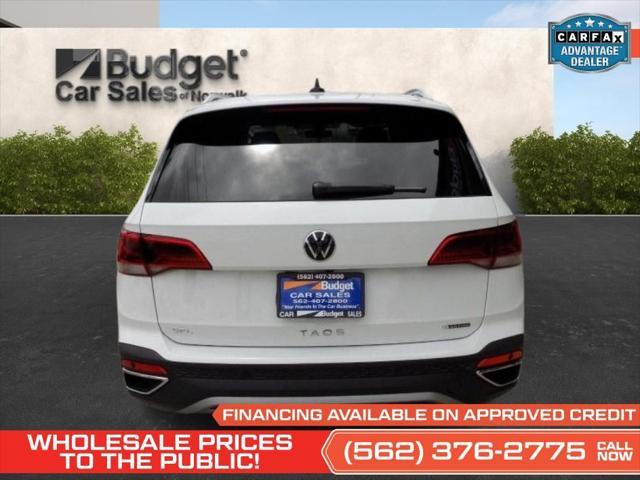 used 2024 Volkswagen Taos car, priced at $29,999