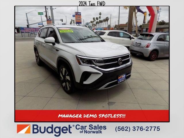 used 2024 Volkswagen Taos car, priced at $29,999