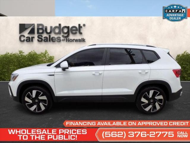 used 2024 Volkswagen Taos car, priced at $29,999