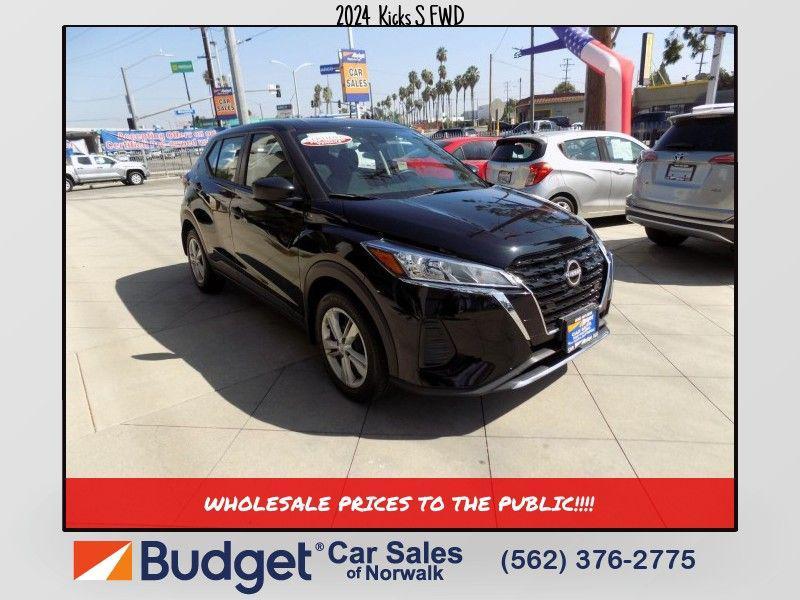 used 2024 Nissan Kicks car, priced at $17,999