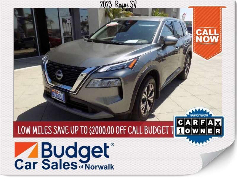 used 2023 Nissan Rogue car, priced at $25,399