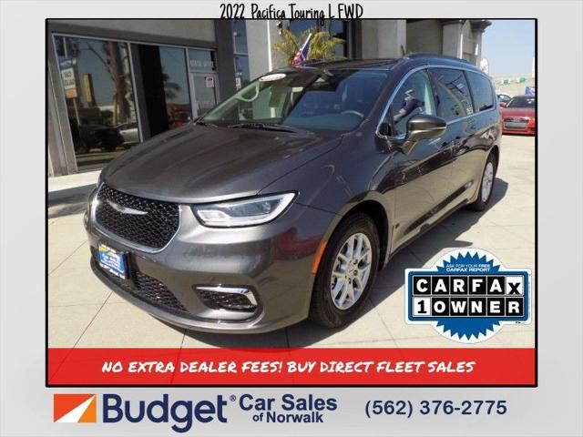 used 2022 Chrysler Pacifica car, priced at $26,999