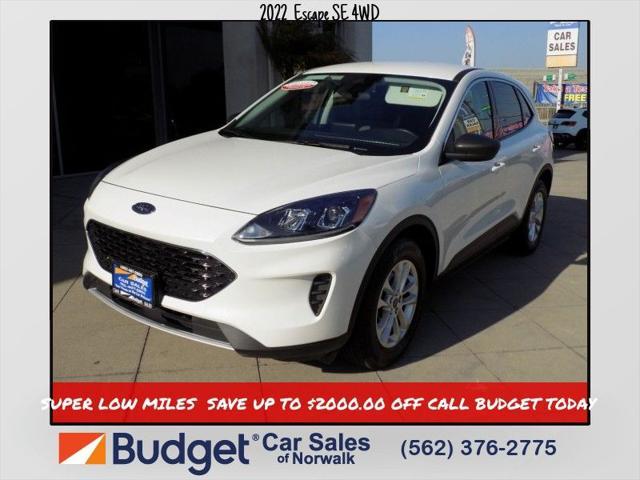 used 2022 Ford Escape car, priced at $22,399