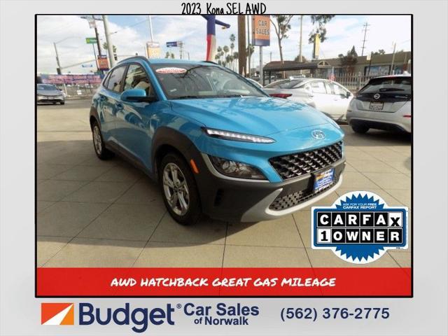 used 2023 Hyundai Kona car, priced at $19,199