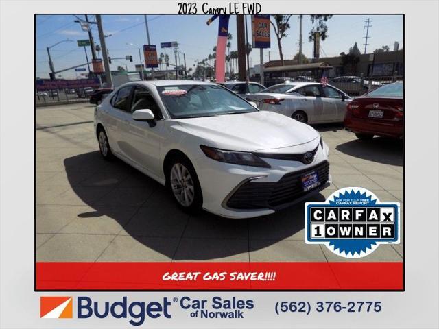 used 2023 Toyota Camry car, priced at $25,499