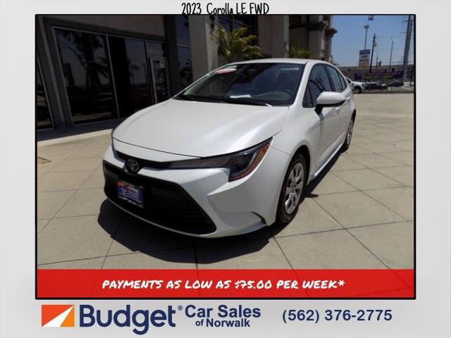 used 2023 Toyota Corolla car, priced at $20,499