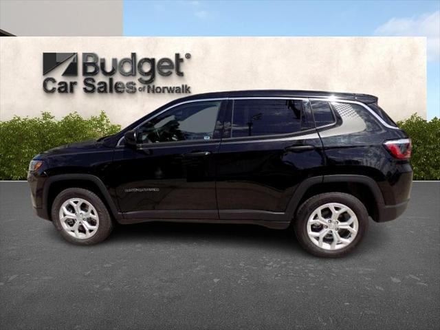 used 2024 Jeep Compass car, priced at $24,500