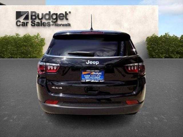 used 2024 Jeep Compass car, priced at $24,500