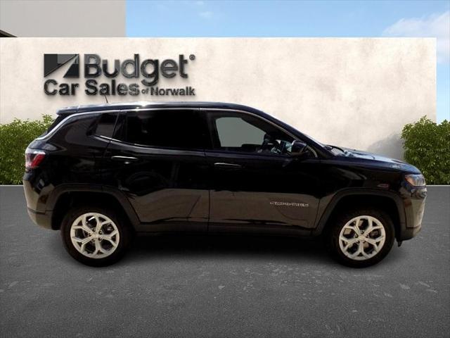 used 2024 Jeep Compass car, priced at $24,500